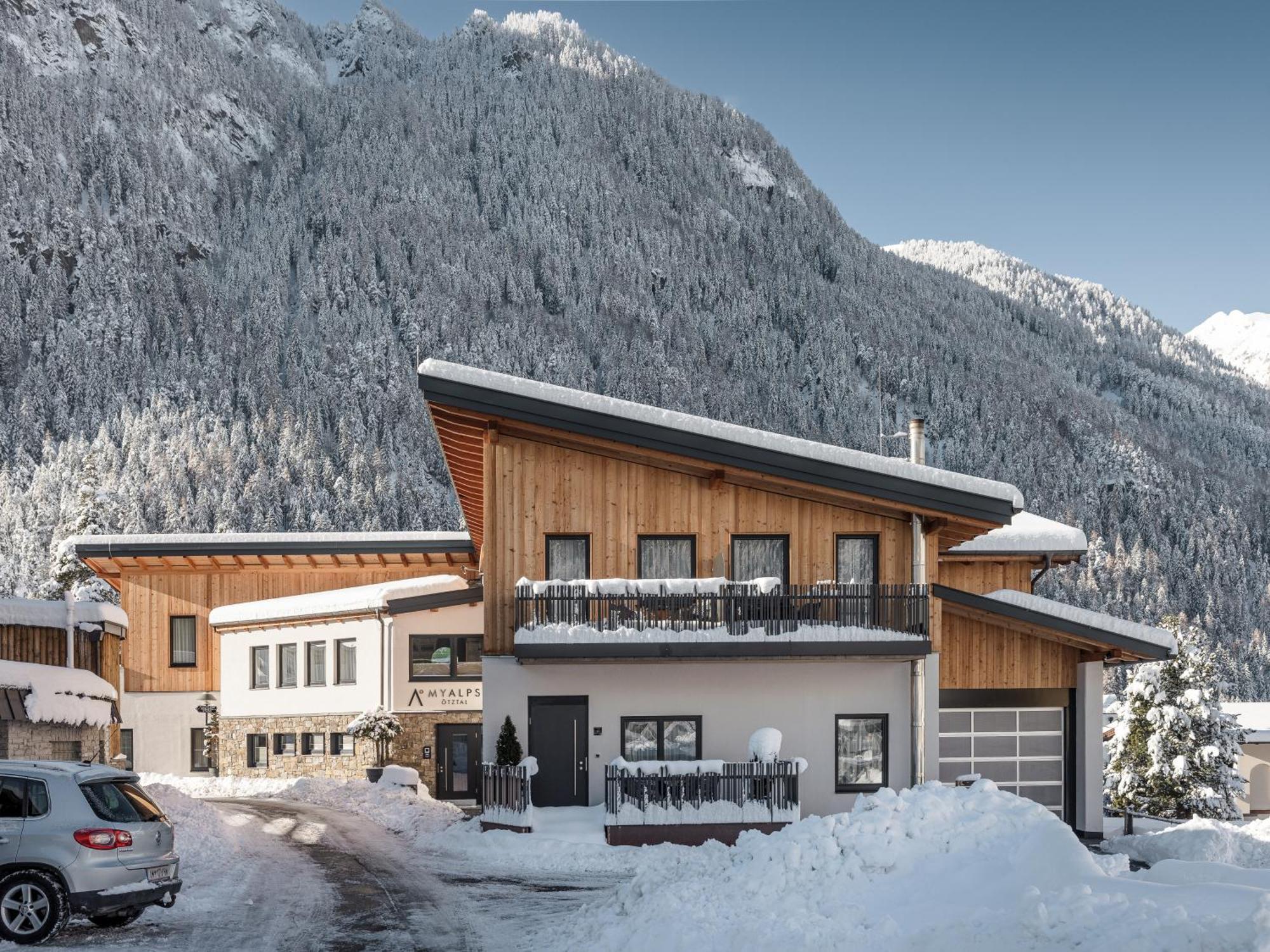 厄姆豪森Myalps Oetztal Inklusive Wellness公寓 外观 照片